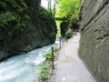 Partnach Gorge, bavaria, Germany Royalty Free Stock Photo