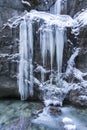 Partnachklamm gorge in Bavaria, Germany Royalty Free Stock Photo