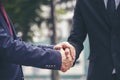 Partner Business Trust Teamwork Partnership. Industry contractor fist bump dealing mission business. Mission team meeting group of Royalty Free Stock Photo