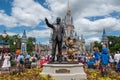 Partners statue Walt Disney and Mickey at Magic Kigndom