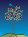 Partridge paisley tree