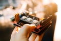 Parts for assembly cnc machine. arduino board for controlling the machine . Royalty Free Stock Photo