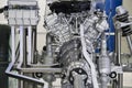 Parts of car engine Royalty Free Stock Photo