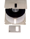 Parts of computer floppy disk