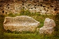 Parts of Sarmizegetusa Dacian ruins, Romania