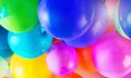 Party background balloons Many colorful balloons