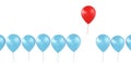 Party balloons Royalty Free Stock Photo