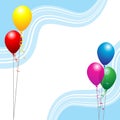 Party balloons Royalty Free Stock Photo