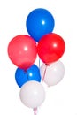 Party Balloons on white