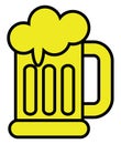 Party beer, icon