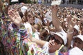 Party at the bonfim church in Ssalvador Royalty Free Stock Photo