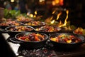 Party of Brazilian flavors come to life on magic scene., generative IA