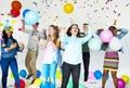 Party Celebrate Enjoyment Festive Activities Royalty Free Stock Photo