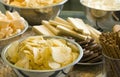 Party chips and crisps Royalty Free Stock Photo