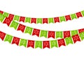Party Christmas flags