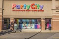 Party City entrance and sign