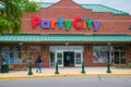 Party City store entrance Royalty Free Stock Photo