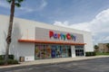 Party City store front angle view Royalty Free Stock Photo
