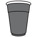 Party Cup Illustration Royalty Free Stock Photo