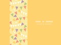 Party Decorations Bunting Horizontal Seamless