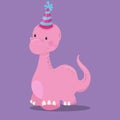 party dinos pink 10