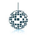 Party disco sphere icon