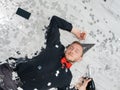 party drunk unconscious birthday guy on floor
