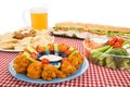 Party Food Variety Royalty Free Stock Photo