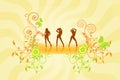 Party girls decoration 1 Royalty Free Stock Photo