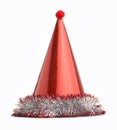 Party hat isolated on the white background Royalty Free Stock Photo