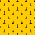 Party hat pattern vector Royalty Free Stock Photo