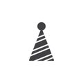 Party hat vector icon Royalty Free Stock Photo