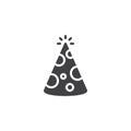 Party hat vector icon Royalty Free Stock Photo