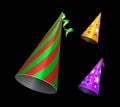 Party hat vector illustration Royalty Free Stock Photo