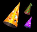 Party hat vector illustration Royalty Free Stock Photo