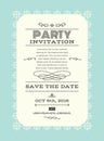 Party invitation card