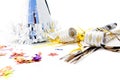 Party items for celebrating Royalty Free Stock Photo