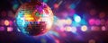 Party Lights Disco Ball Royalty Free Stock Photo