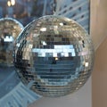 Party lights disco ball Royalty Free Stock Photo