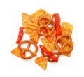 Party mix snack Royalty Free Stock Photo