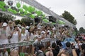 The Party must go on: Raver on a love mobil at the Streetparade