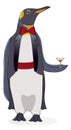 Party Penguin Royalty Free Stock Photo