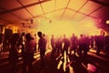 Party people dancing Royalty Free Stock Photo