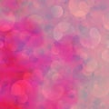 Party rose pink abstract background with pastel circles