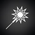 Party sparkler icon Royalty Free Stock Photo