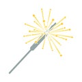 Party Sparkler Icon Royalty Free Stock Photo