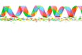 Party streamer background Royalty Free Stock Photo