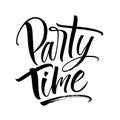 Party Time Lettering