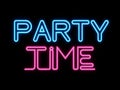 Party Time Neon Sign