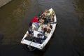 Partyboat in Amsterdam Royalty Free Stock Photo